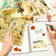 Papel retro Bujo Idea Papel | PP114