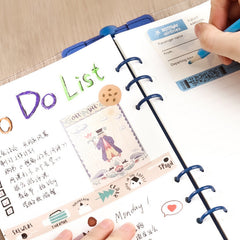 Transparent Notebook with Detachable Shell  | JD126