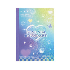 Pegatinas Shiny Journal, 24 hojas | SKE117 