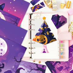 Papel de idea de Bujo de Halloween | PP124