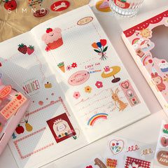 Kinder Sticker Set Geschenkbox 100 Stück | SKE126 