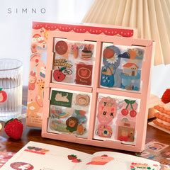 Kinder Sticker Set Geschenkbox 100 Stück | SKE126 