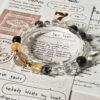 Golden Aegis Prosperity Crystal Bracelet designed for wealth and abundance
