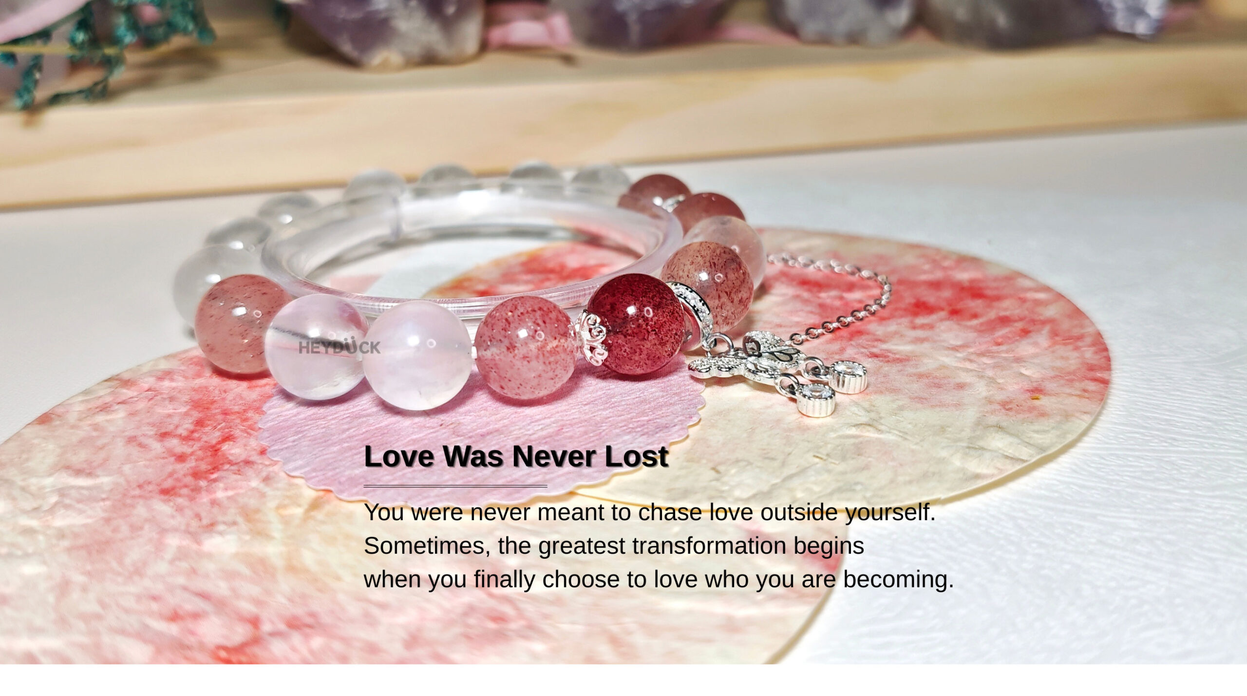 ButterflyBloom CL crystal bracelet symbolizing self-love, emotional renewal, and personal transformation